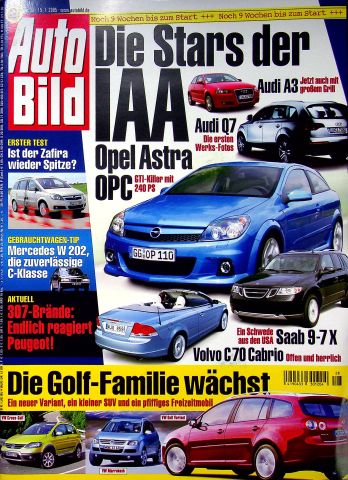 Deckblatt Auto Bild (28/2005)